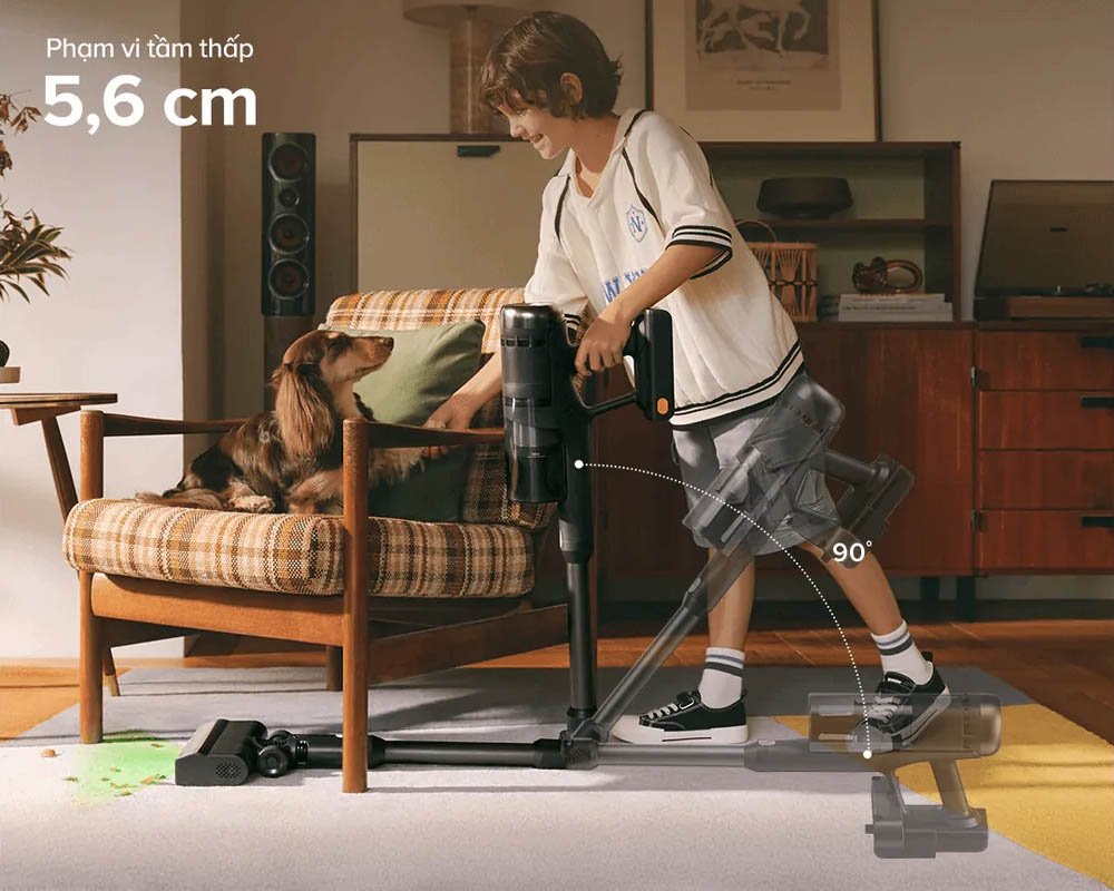 Máy Hút Bụi Cầm Tay Roborock H60 Ultra Đen