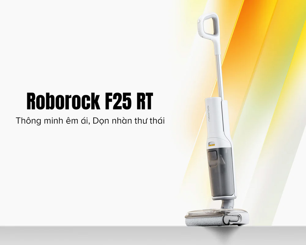 Thiết kế gập phẳng của Máy Hút Bụi Lau Nhà Cầm Tay Roborock F25 RT