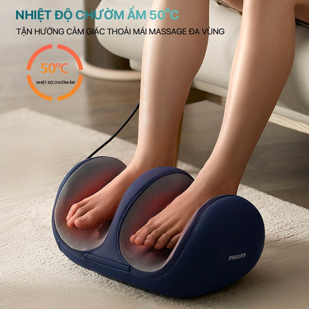 Máy Massage Chân Philips PPM6331 giúp thư giãn hiệu quả