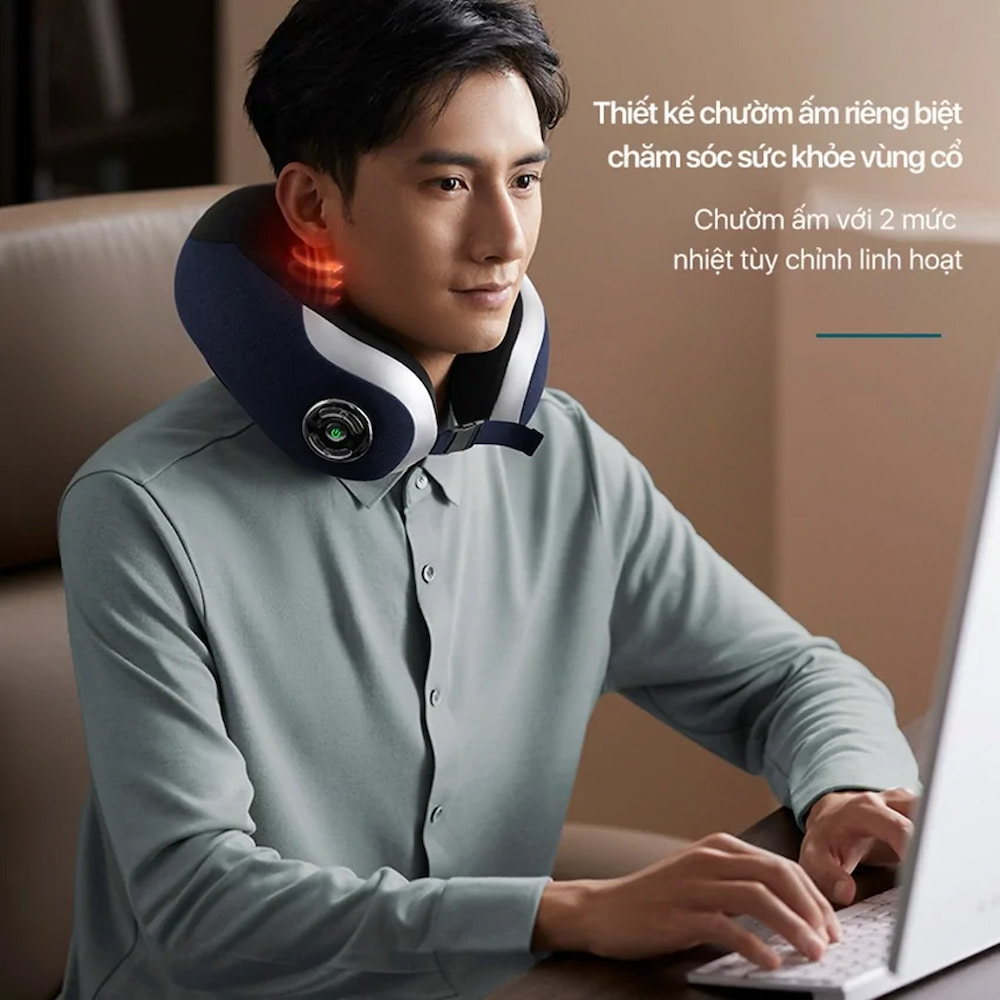 Philips PPM3502 trang bị chức năng chườm nóng với 2 mức nhiệt