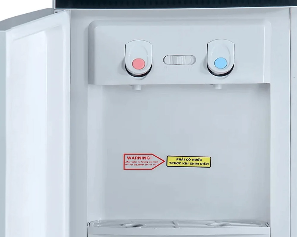 Hai vòi nước riêng biệt của Máy Nóng Lạnh Alaska R-80C
