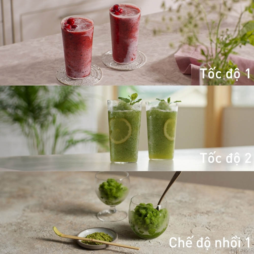 Máy Xay Sinh Tố MX-MG54C2KRA có 4 mức tốc độ điều chỉnh linh hoạt