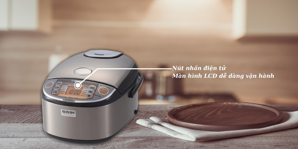 Người dùng dễ dàng sử dụng nồi cơm điện Zojirushi NP-HRQ10 1.0L