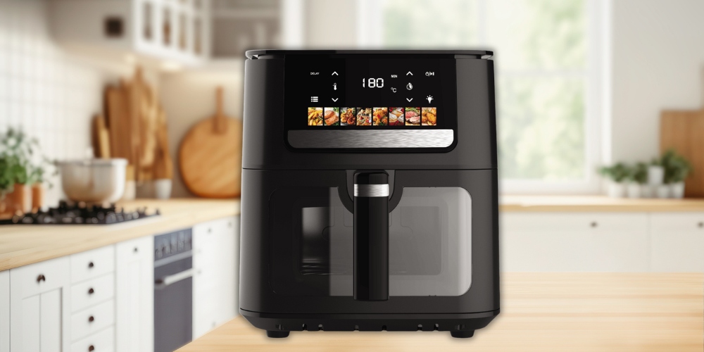 Nồi Chiên Không Dầu Simplehome AF9021 thiết kế hiện đại