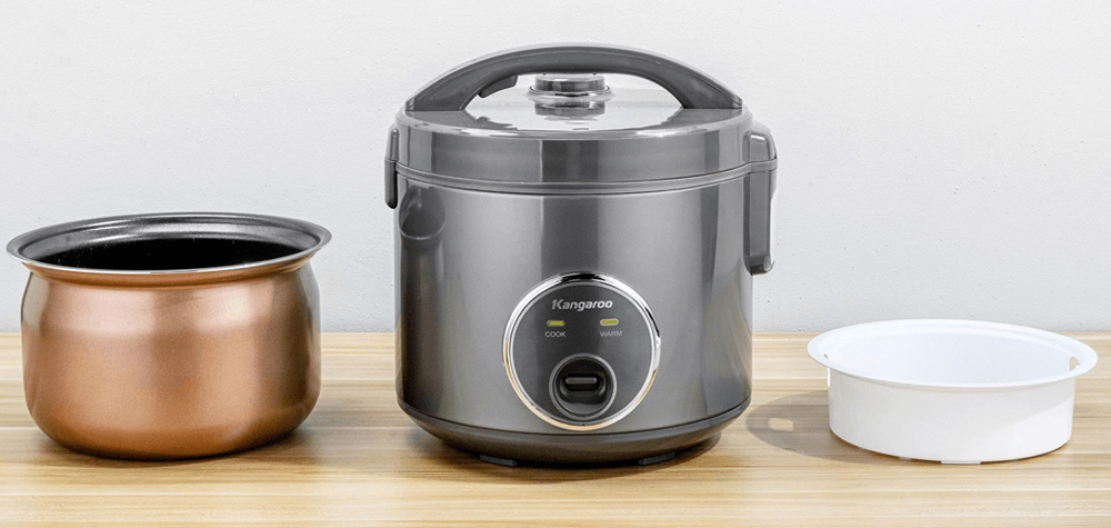 Nồi Cơm Điện Kangaroo KGRC18M3 trang bị quai xách tiện lợi