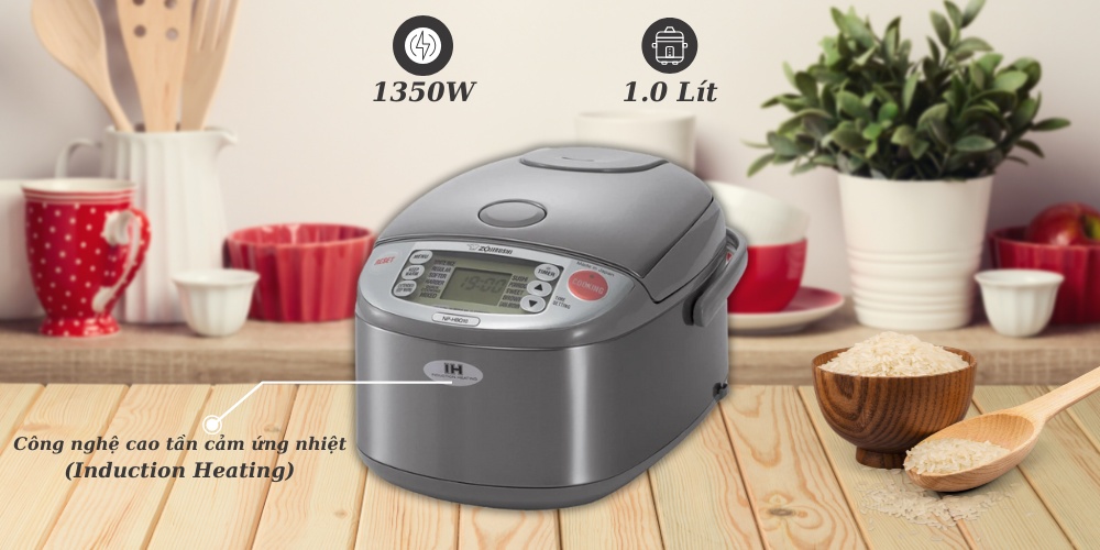Nồi Cơm Điện Zojirushi NP-HBQ10 phục vụ tốt cho các gia đình nhỏ
