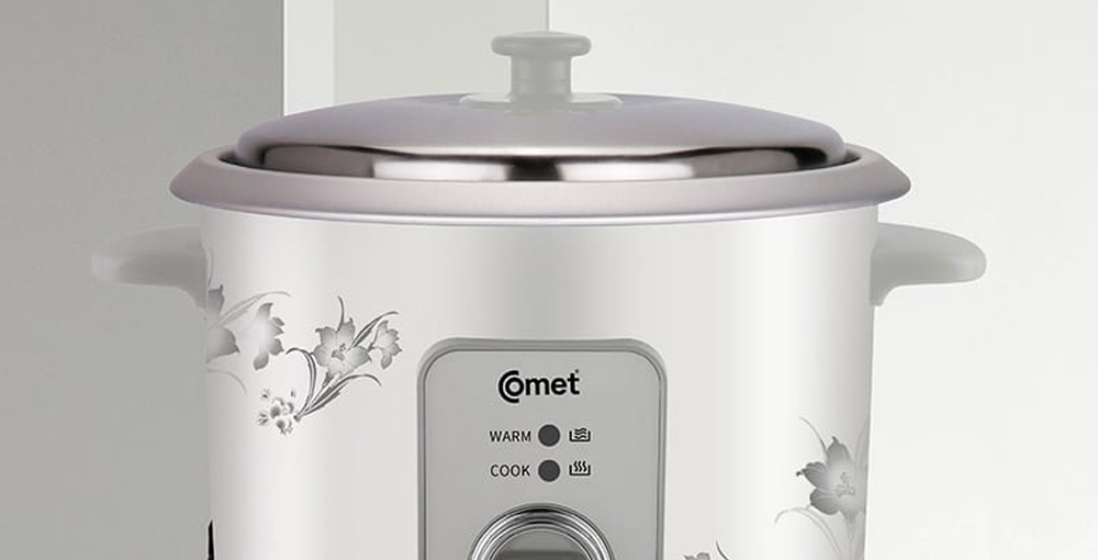 Nắp nồi được chế tạo từ chất liệu inox sáng bóng, bền đẹp