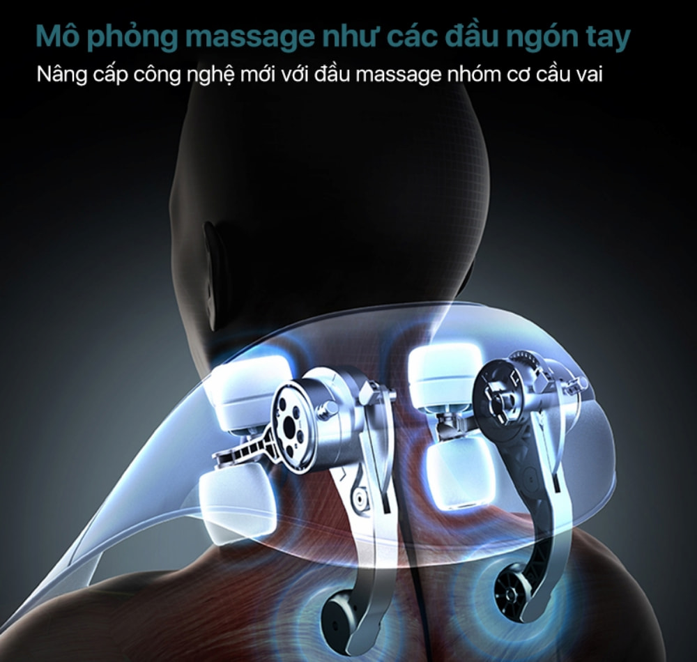 Philips PPM3522 mô phỏng massage như các đầu ngón tay