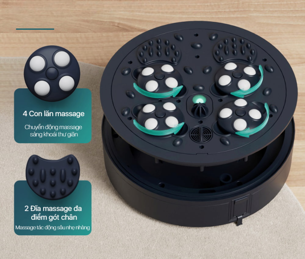 Philips PPM6501 với con lăn massage thư giãn