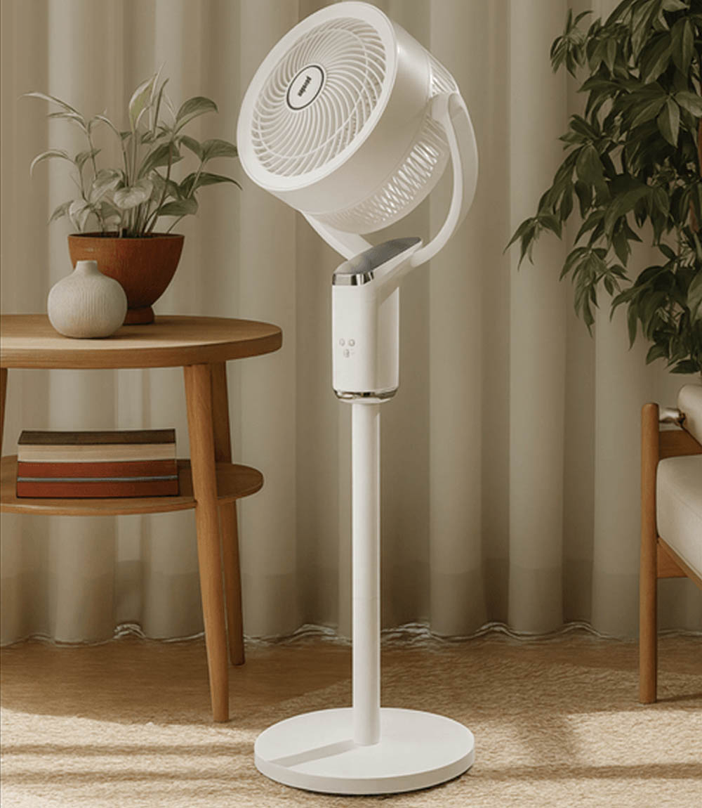 Quạt Tuần Hoàn Không Khí Paveden PCF-18RHW có 3 cánh quạt