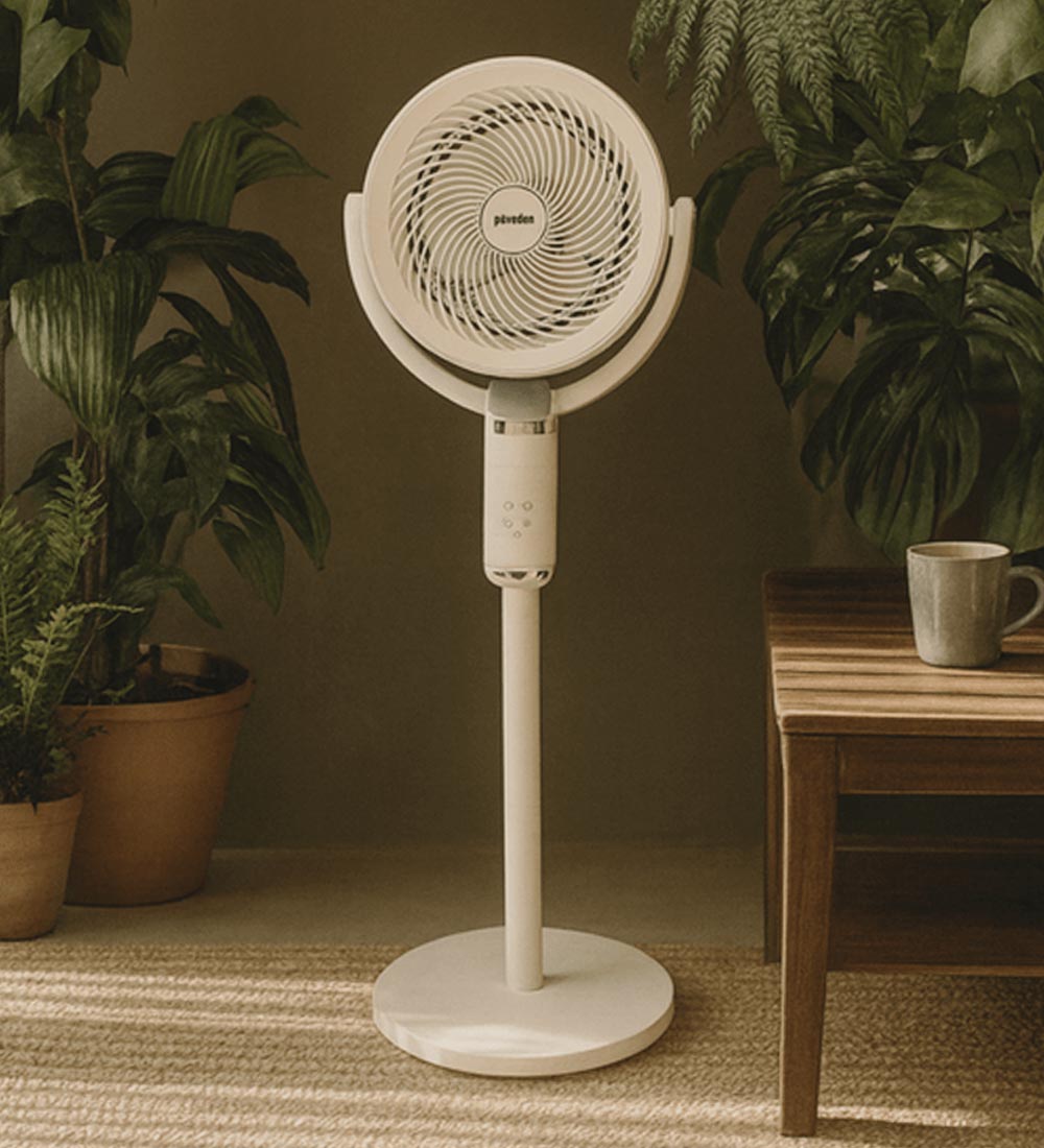 Quạt Tuần Hoàn Không Khí Paveden PCF-18RHW có thiết kế hiện đại