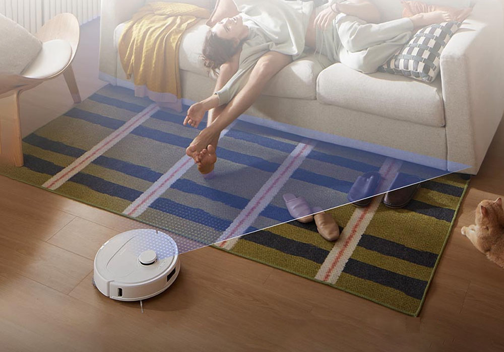 Roborock Q Revo 5AE - Trắng hạn chế việc di chuyển trùng lặp