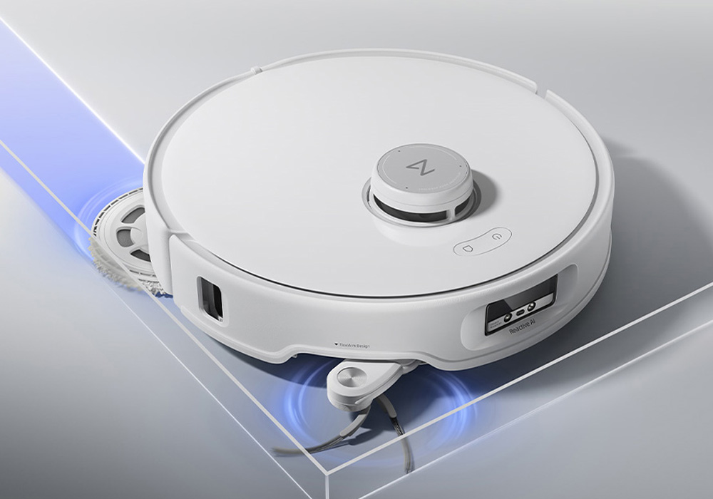 Robot Hút Bụi Lau Nhà Roborock Q Revo 5V1 Trắng có thiết kế hiện đại