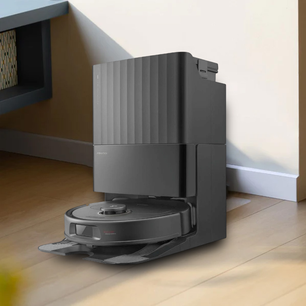 Robot Hút Bụi Lau Nhà Roborock Qrevo C Pro - Đen có thiết kế hiện đại