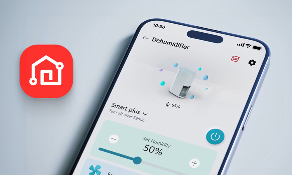 Ứng dụng LG ThinQ giúp kiểm soát Máy Hút Ẩm DD23GMWE1.ABAE