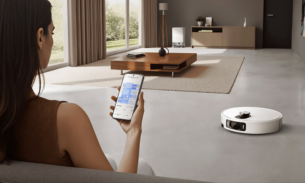Robot Hút Bụi Xiaomi Vacuum 5 Pro cho phép kết nối qua Xiaomi Home
