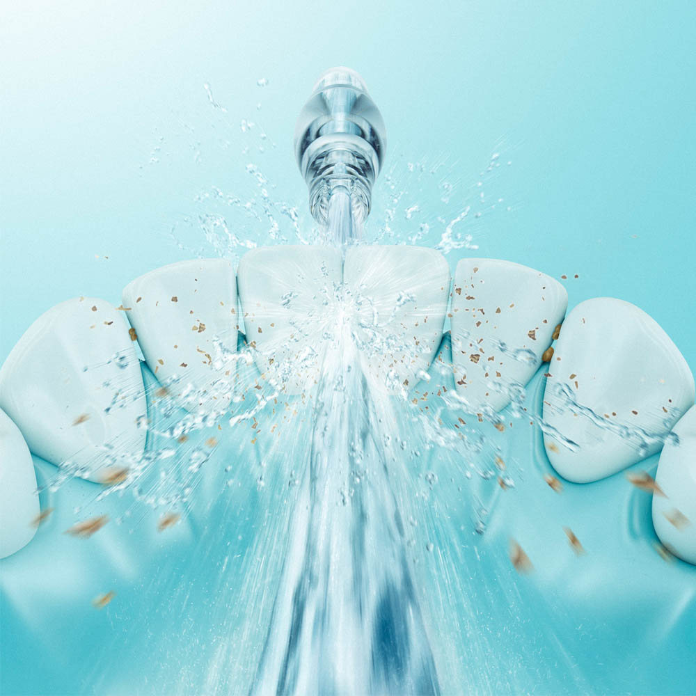 Đầu phun tia nước trang bị công nghệ siêu âm