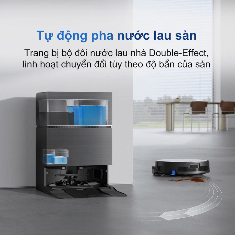 Linh hoạt chuyển đổi giữa hai loại dung dịch Double-Effect