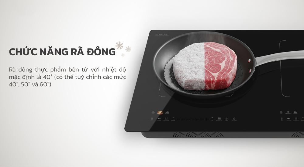 Chức năng rã đông tiện lợi