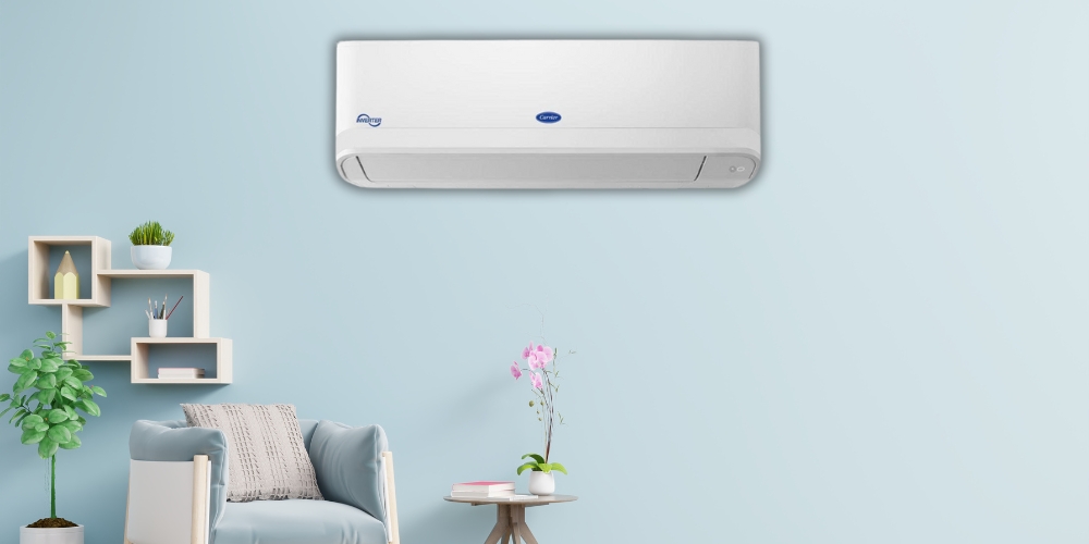 Máy Lạnh Carrier 38/42GCVUE010-703V sở hữu thiết kế treo tường hiện đại