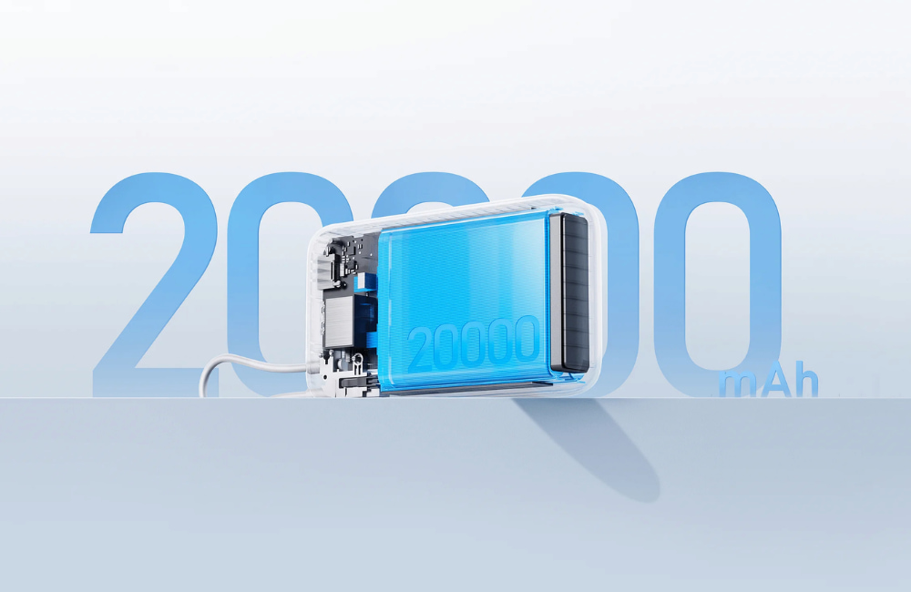 Xiaomi Power Bank 20000mAh (Cable) dung lượng lớn