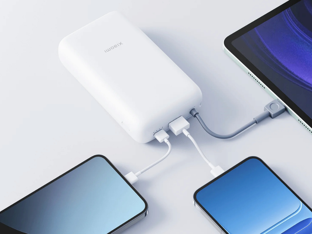 Xiaomi Power Bank 20000mAh (Cable) sạc tiện lợi