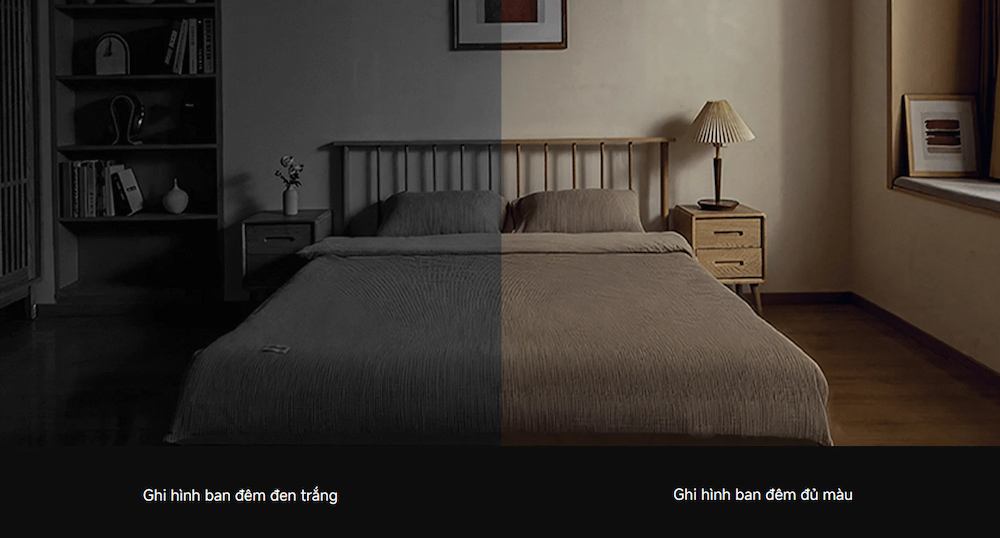 Xiaomi Smart Camera C300 Dual EU ghi hình ban đêm