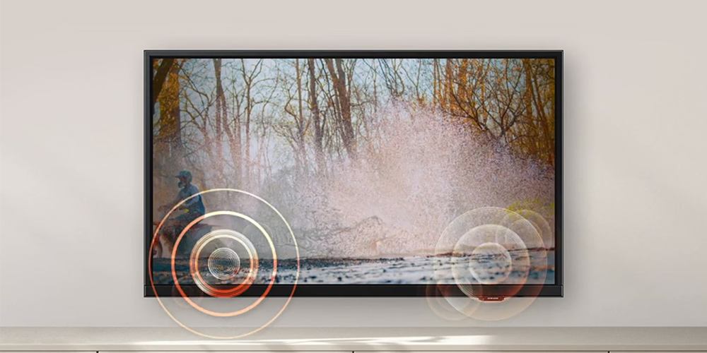 Tận hưởng âm thanh được tối ưu hóa Smart Tivi Samsung Full HD 43 Inch F6000F