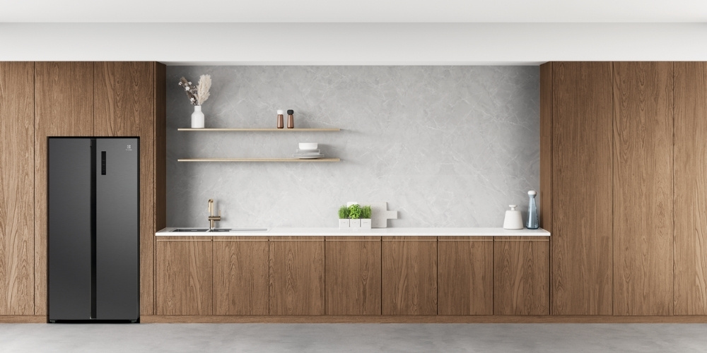 Tủ Lạnh Electrolux ESE4500A-B thiết kế Side by side