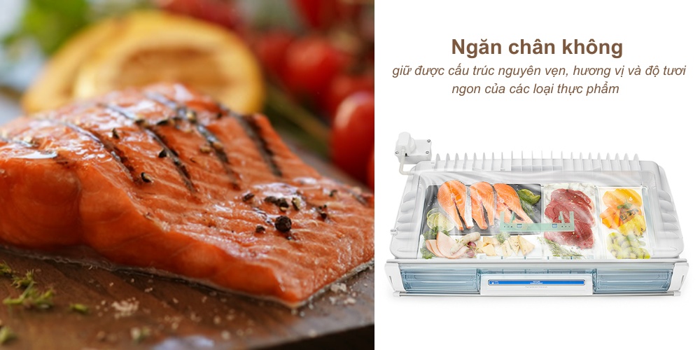 Tủ Lạnh Hitachi R-ZX740KVX (X) giữ thực phẩm tươi ngon lâu hơn