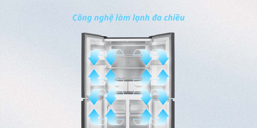 Tủ lạnh Sharp SJ-FXP560V-RG giữ thực phẩm tươi ngon