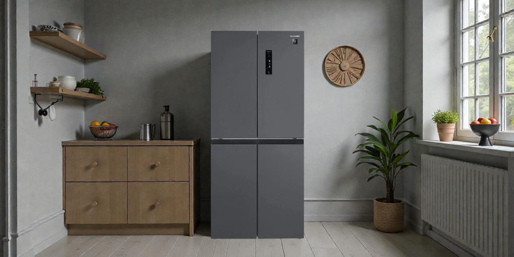 Tủ lạnh Sharp SJ-FXP560V-RG hiện đại, đẳng cấp