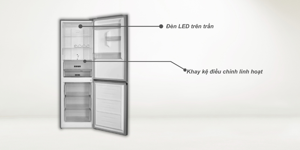 Tủ Lạnh SJ-BF330V-SL có các tiện ích tiện lợi