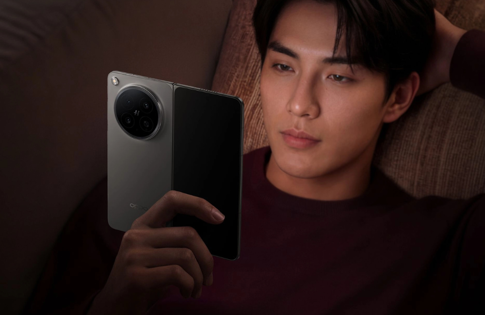 OPPO Find N6 với màn hình bảo vệ mắt