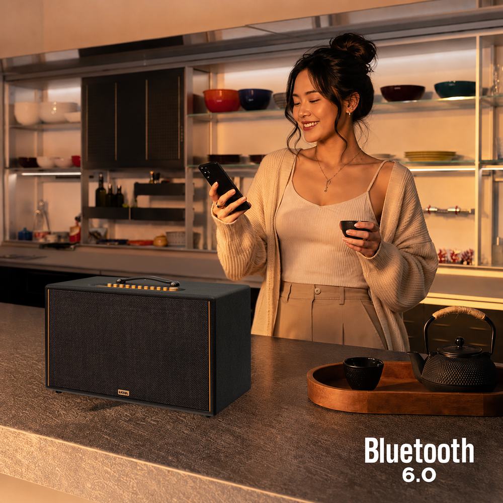 Kết nối Bluetooth 6.0 siêu ổn định cùng đa dạng cổng cắm