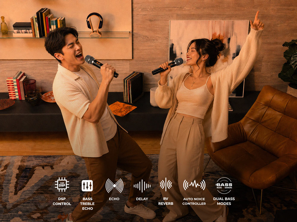 Karaoke chuẩn Hifi với loa KADMA KS350B