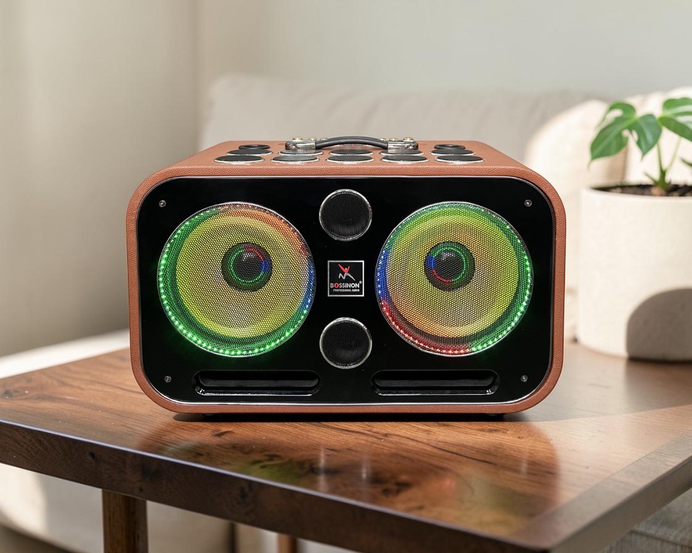 Thiết kế loa Karaoke xách tay Bossinon K25 Pro