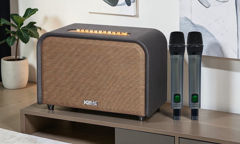 Thiết kế Loa Karaoke di động Acoustic 3 V26 màu đen