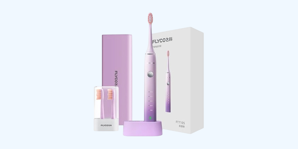 Bàn Chải Điện Flyco FT7105VN đạt chuẩn IPX7