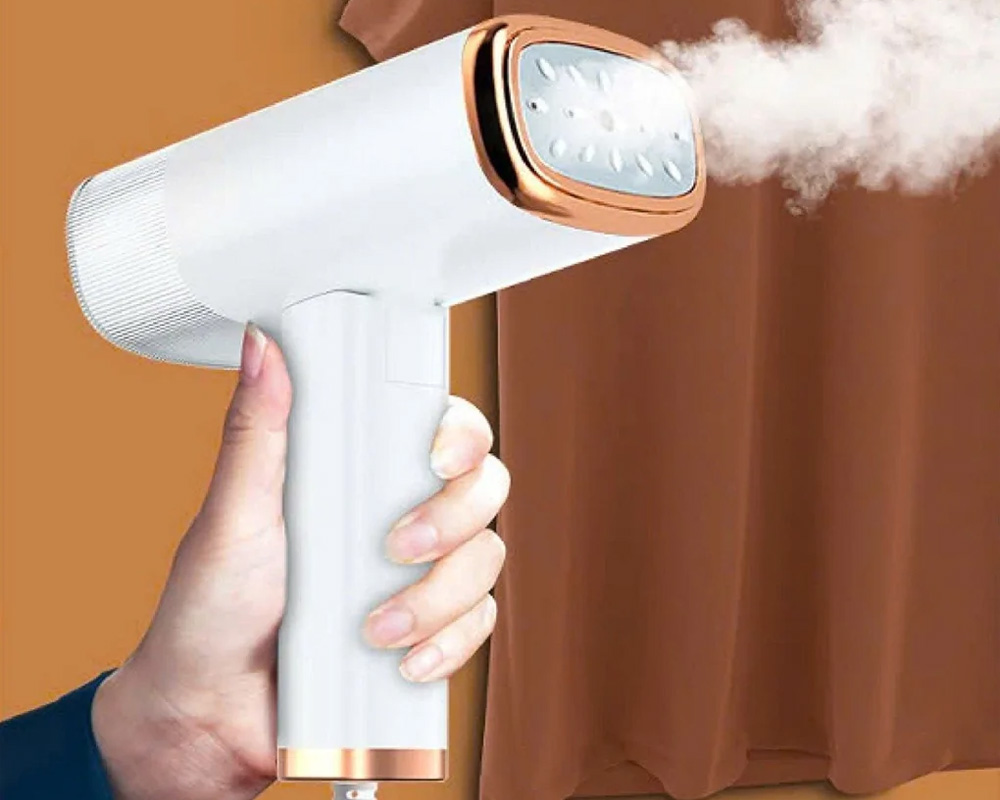 Bàn Ủi Hơi Nước Cầm Tay Perfect PF-FI2-1200 có tay cầm dạng vòng cung