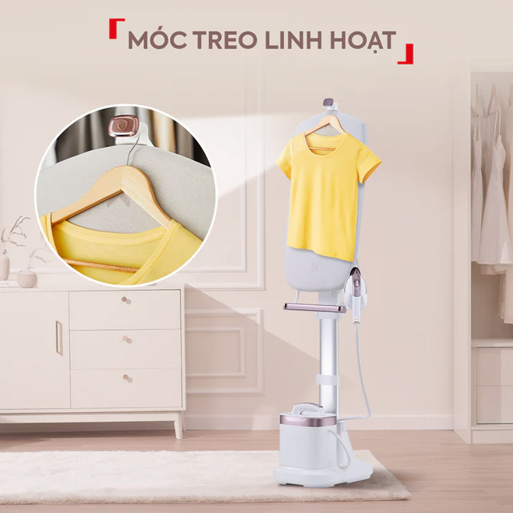 Bàn Ủi Tefal IXEO Vision QT1811E0 hỗ trợ di chuyển linh hoạt