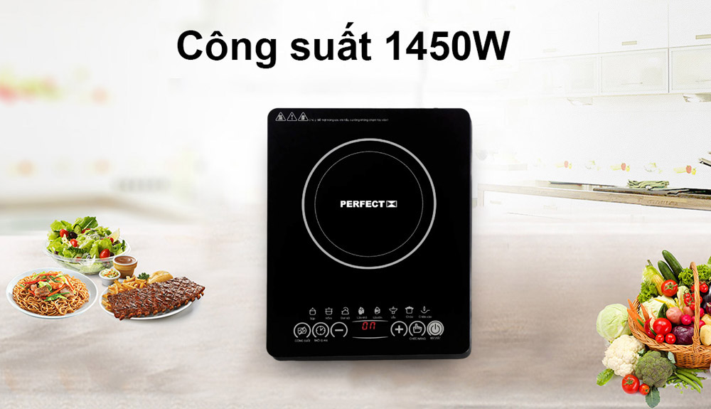 Bếp điện từ Perfect PF-EC66 công suất 1450W