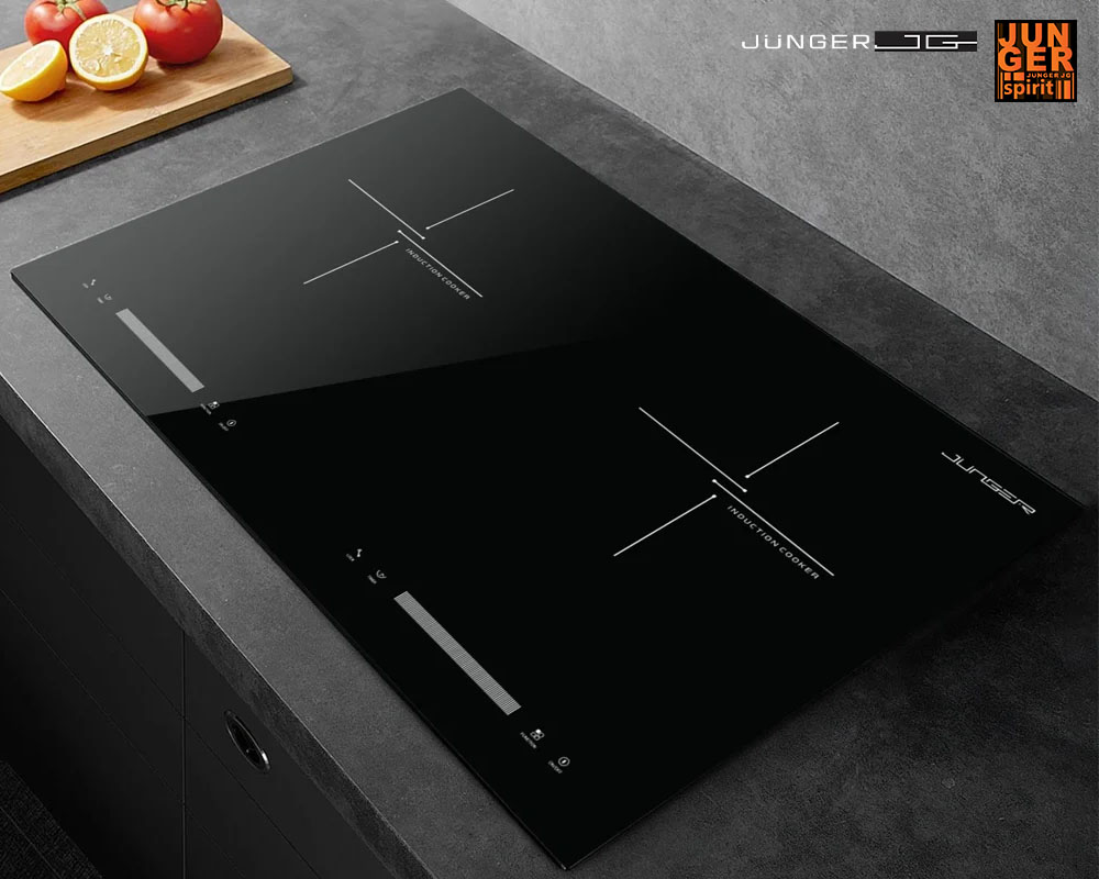 Bếp từ đôi Junger CEJ-201-II 4000W - Thái Lan có 2 vùng nấu