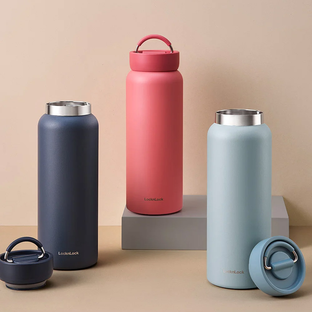 LocknLock Jumbo Tumbler 900ml LHC4300YRED có thiết kế hiện đại