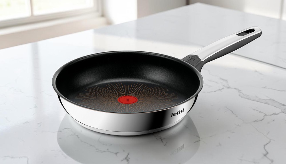 Chảo Chiên Tefal EMOTION+ FLAVORS G7600445 có kiểu dáng hiện đại