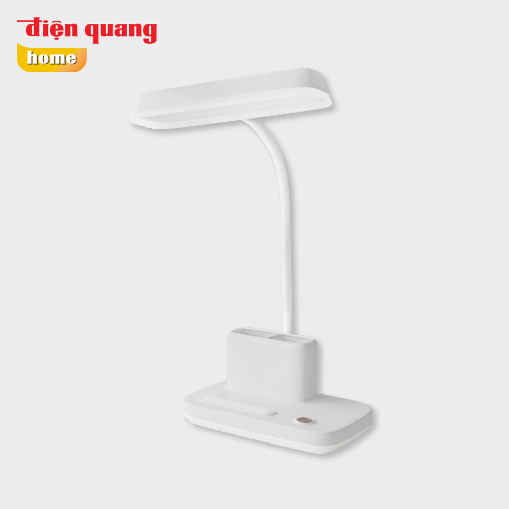 Đèn Bàn LED Điện Quang ĐQ LDL17B 3 W có ánh sáng dịu nhẹ, bảo vệ đôi mắt