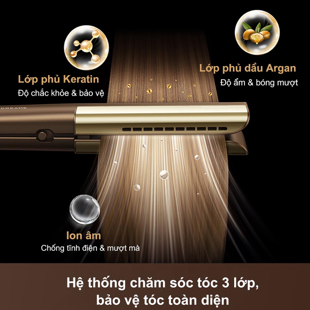 Máy Sấy Duỗi Tóc Dreame AeroStraight AMA10A bảo vệ toàn diện