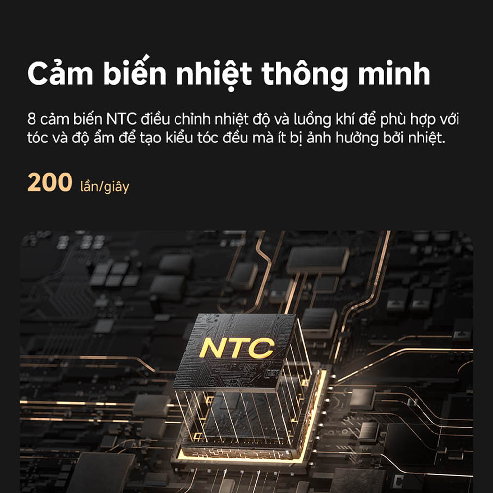 Dreame AeroStraight AMA10A có cảm biến nhiệt thông minh Sense IQ