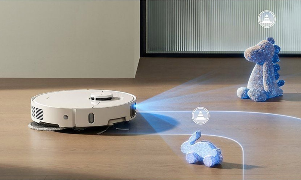 Dreame L50 Ultra CE nhận diện và tránh chướng ngại vật tự động