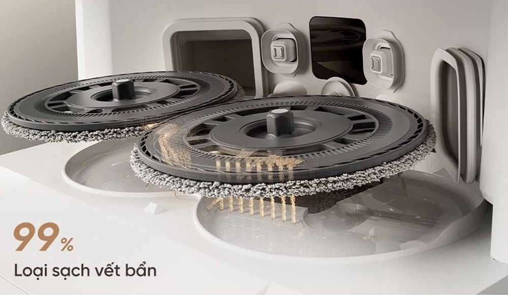 Hệ thống AceClean™ DryBoard tự vệ sinh khay giặt của Dreame L50 Ultra CE
